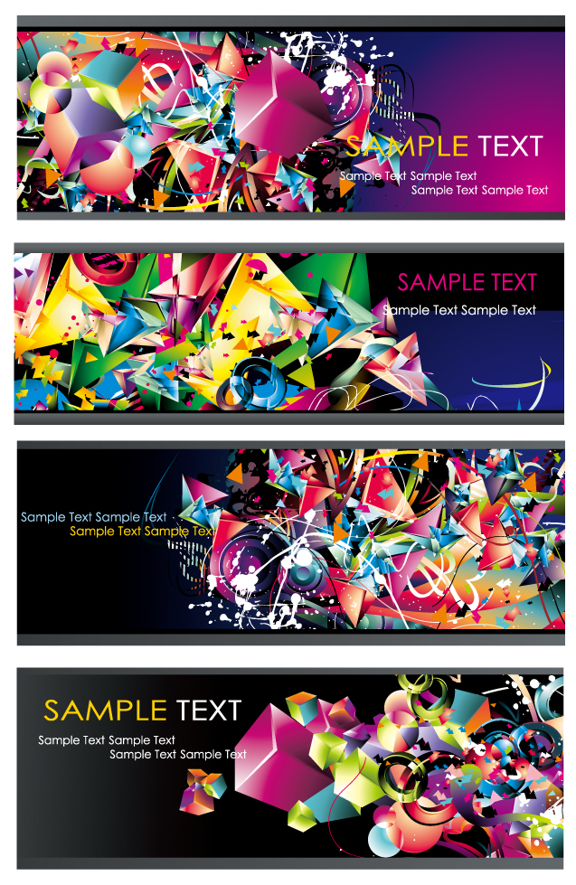 free vector The trend of several ultrabeautiful vector background